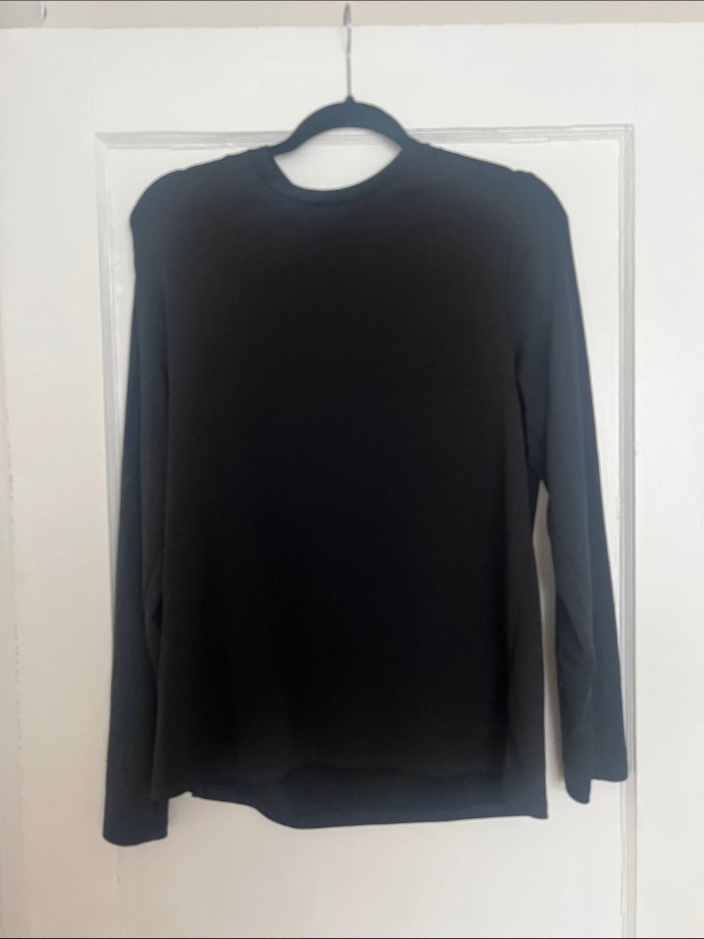 all in motion Black Long Sleeve Crew Neck Tee